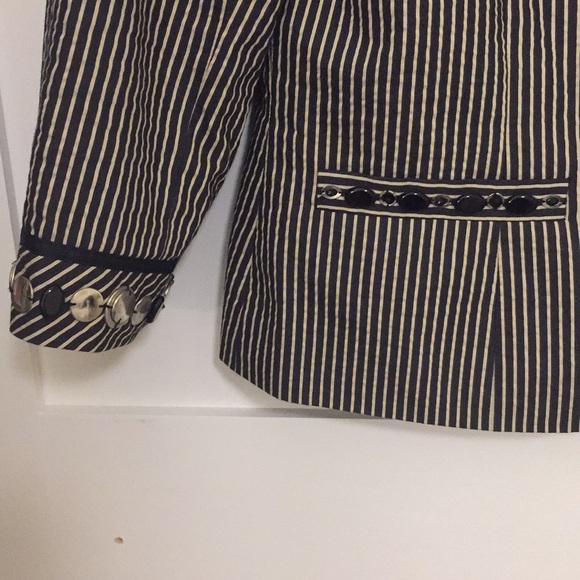 Showstopper Worth blazer, sz 6, fits like an 8 - Picture 4 of 8